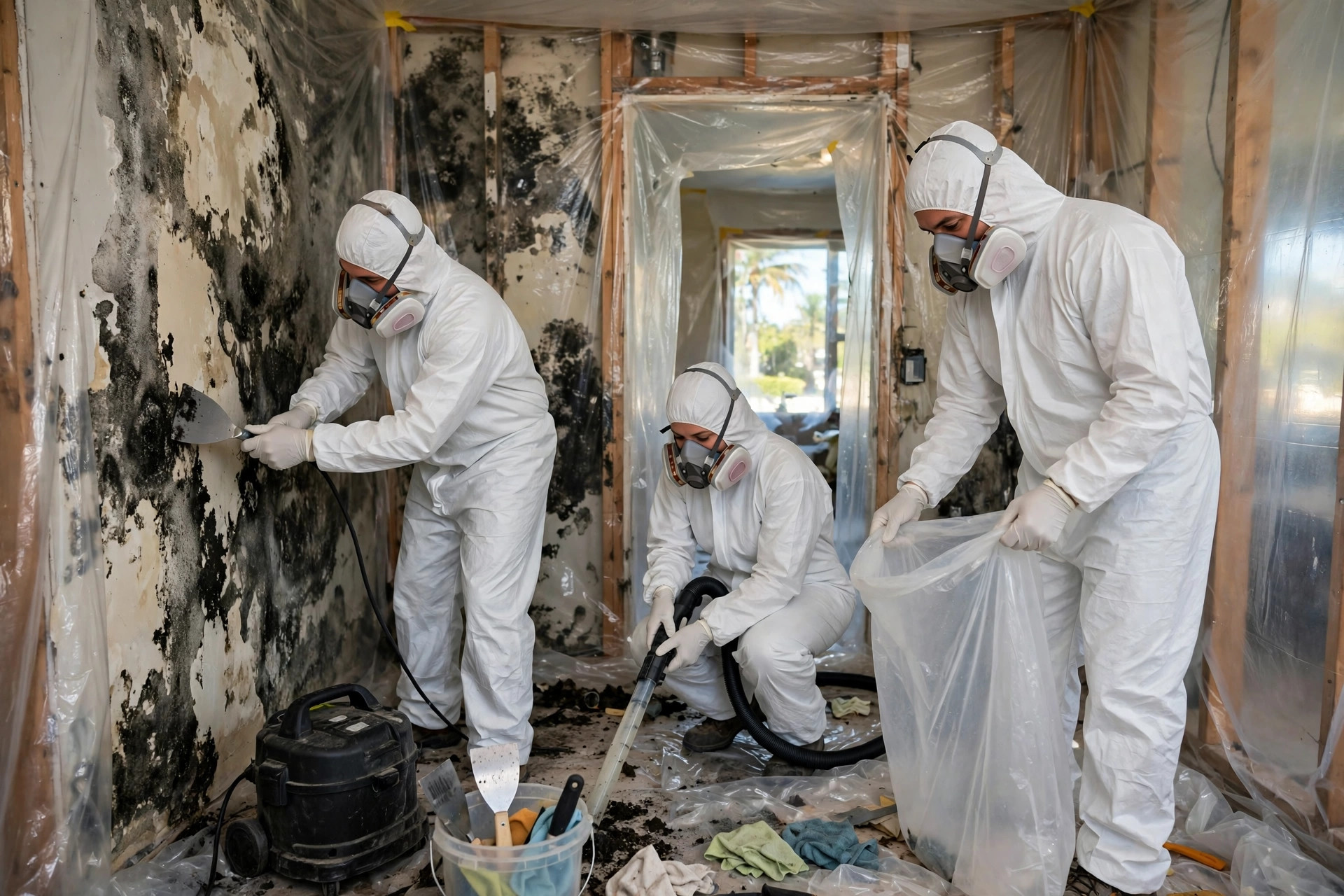 mold remediation after water damage in miami