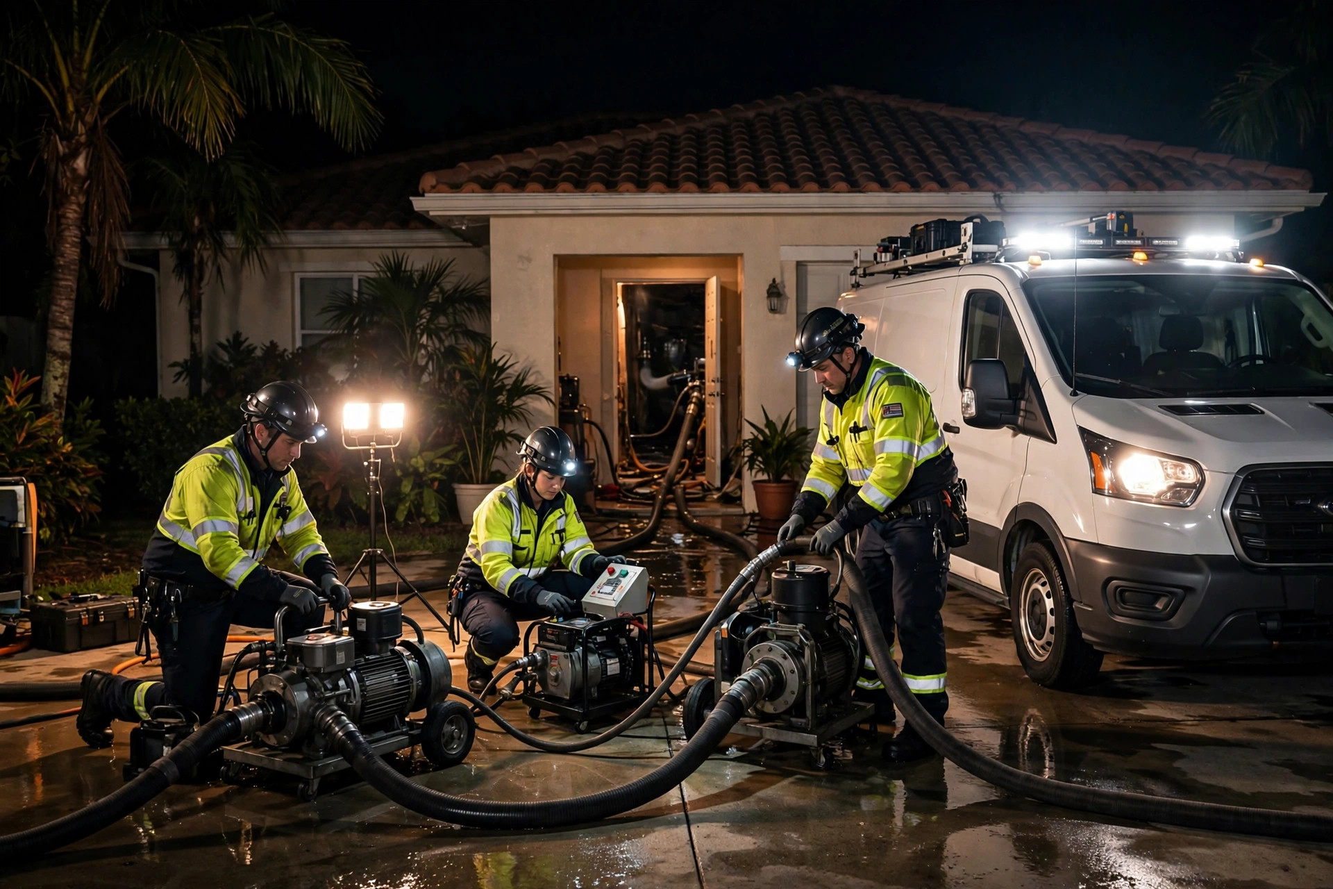 24 7 Emergency Water Extraction in Miami, FL