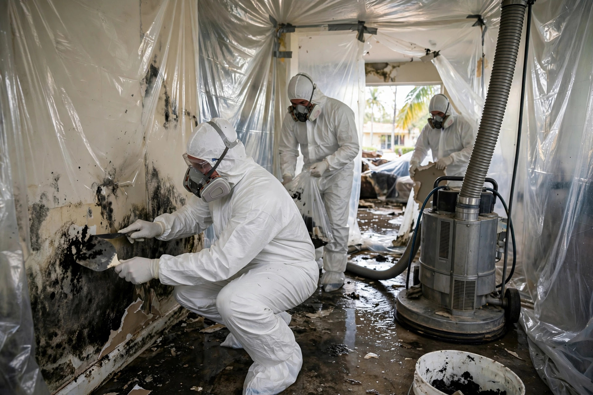 Emergency Mold Remediation After Floods in Miami Homes in Miami, FL
