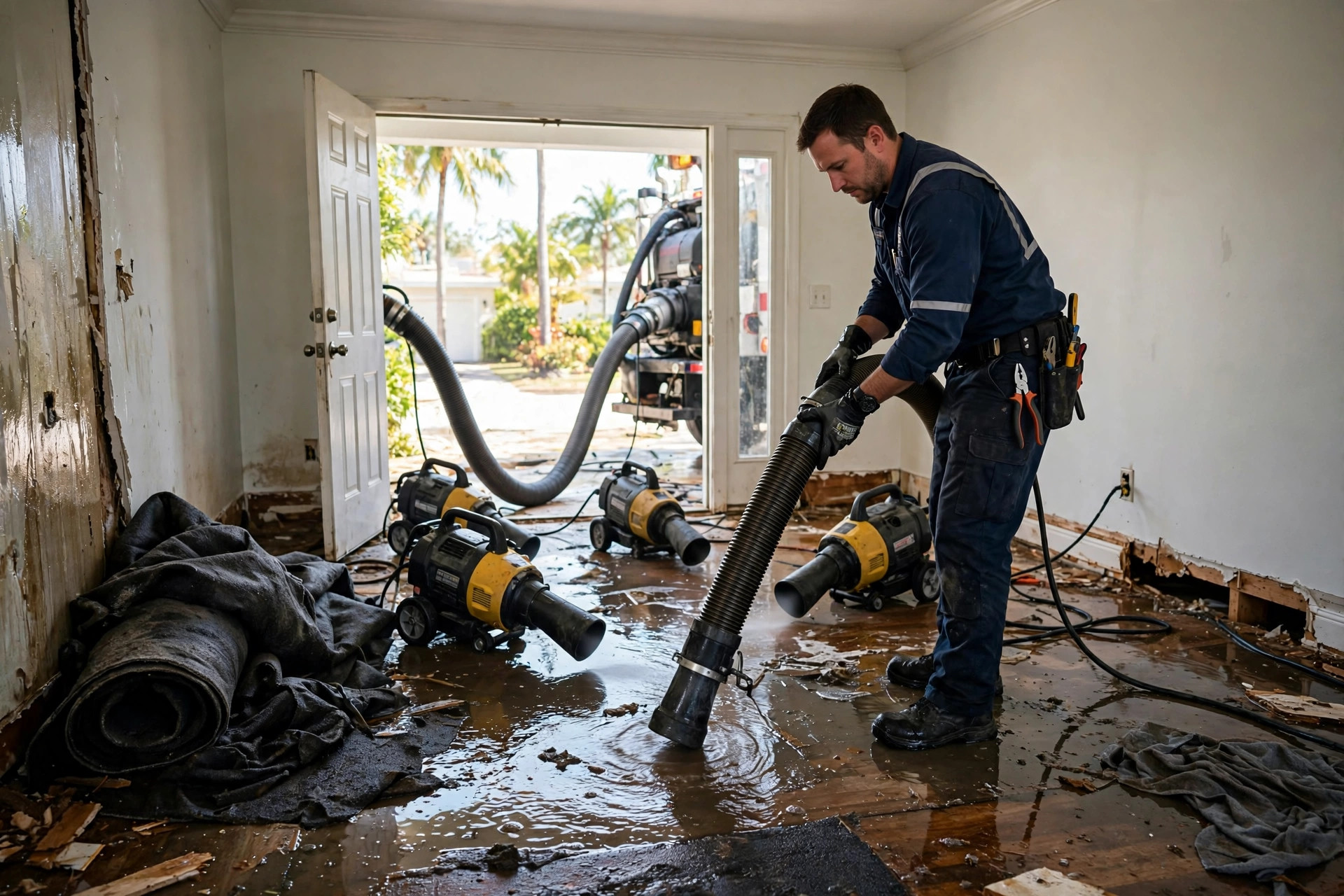 Emergency Water Restoration in Miami, FL