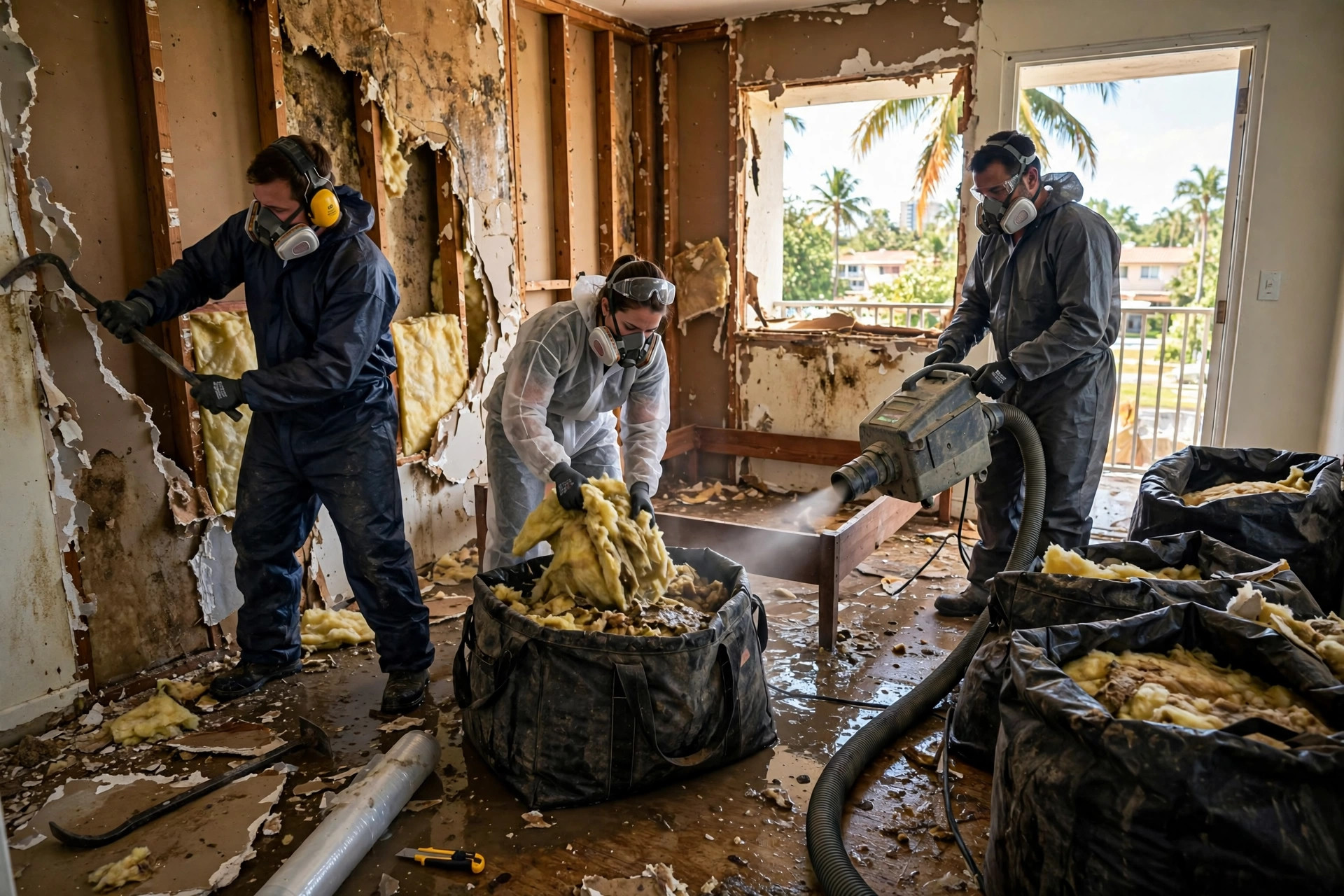 Flood Damage Restoration in Miami, FL