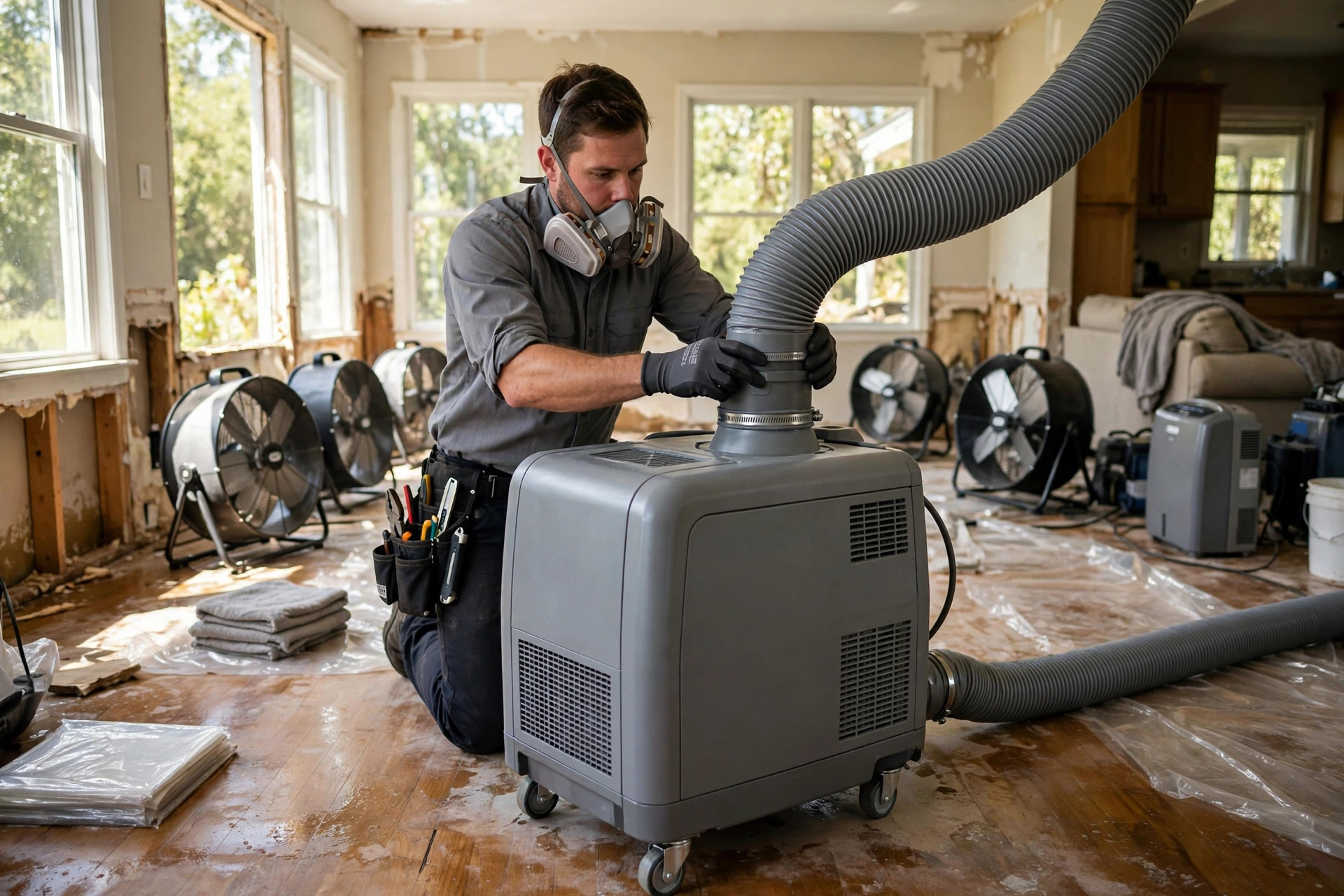Water Damage Restoration in arts entertainment district