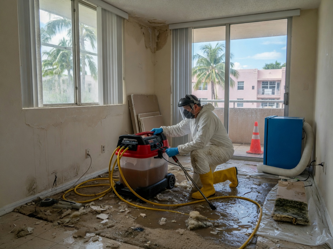 Water Damage Restoration in coconut grove